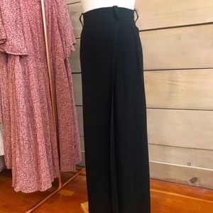 Wool Blend Maxi Wrap Skirt
